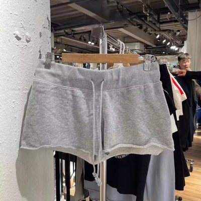 American Casual Sports Pants With Frayed Edges Slim Fit Women - Evans creations LLC