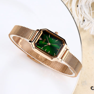 Simple All-match Casual Watch Women's Square Retro - Evans creations LLC