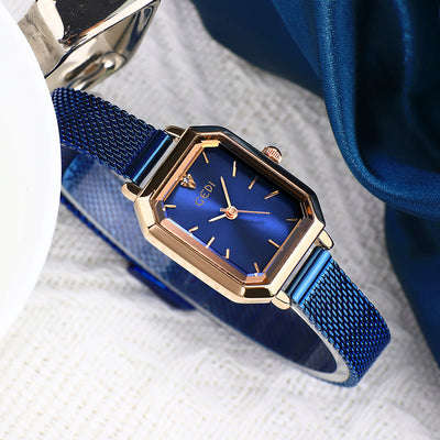 Simple All-match Casual Watch Women's Square Retro - Evans creations LLC