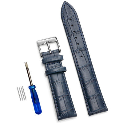Comfortable Cowhide Genuine Leather Watch Strap - Evans creations LLC