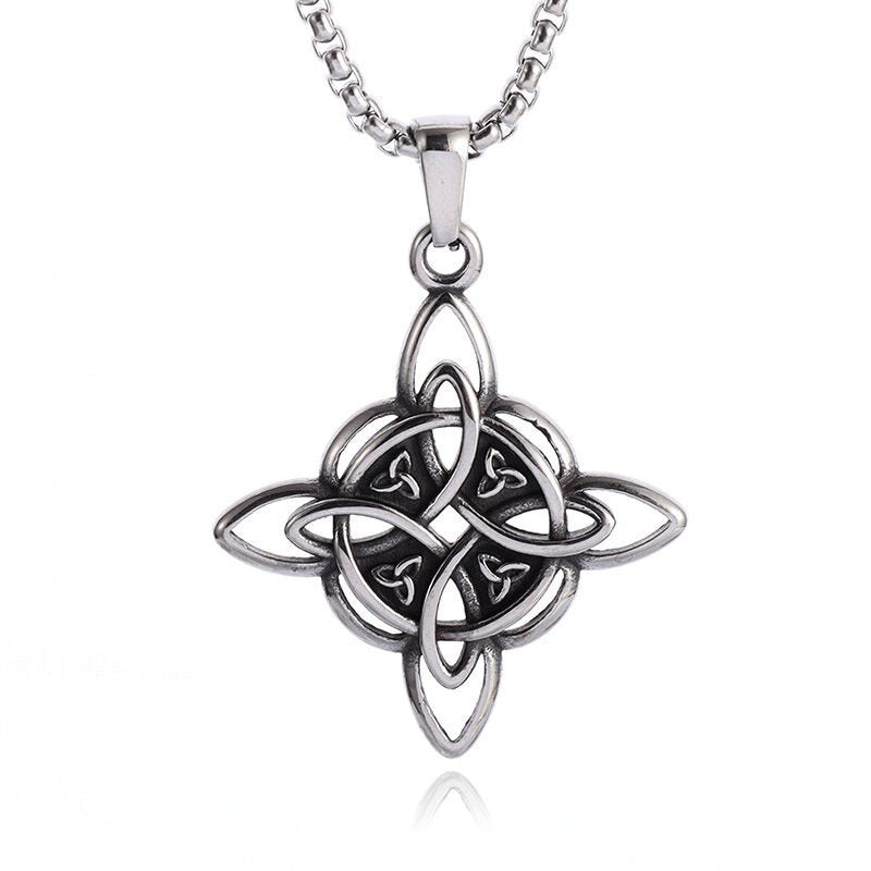 Sweet Classic Witch Knot Bracelet Ring Women's Stainless Steel - Evans creations LLC