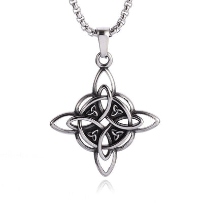 Sweet Classic Witch Knot Bracelet Ring Women's Stainless Steel - Evans creations LLC