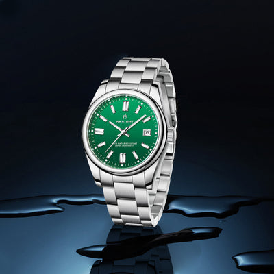 Men Watch Waterproof Stainless Steel Watch For Men Analog Chronograph Fashion Watch, Easy Read Men Dress Watch Luminous Watch Elegant Gift - Evans creations LLC