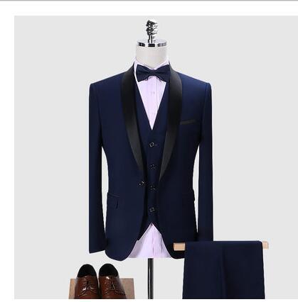 Mens Suits 3Pcs Formal Casual Slim High Quality Stylish Sets - Evans creations LLC