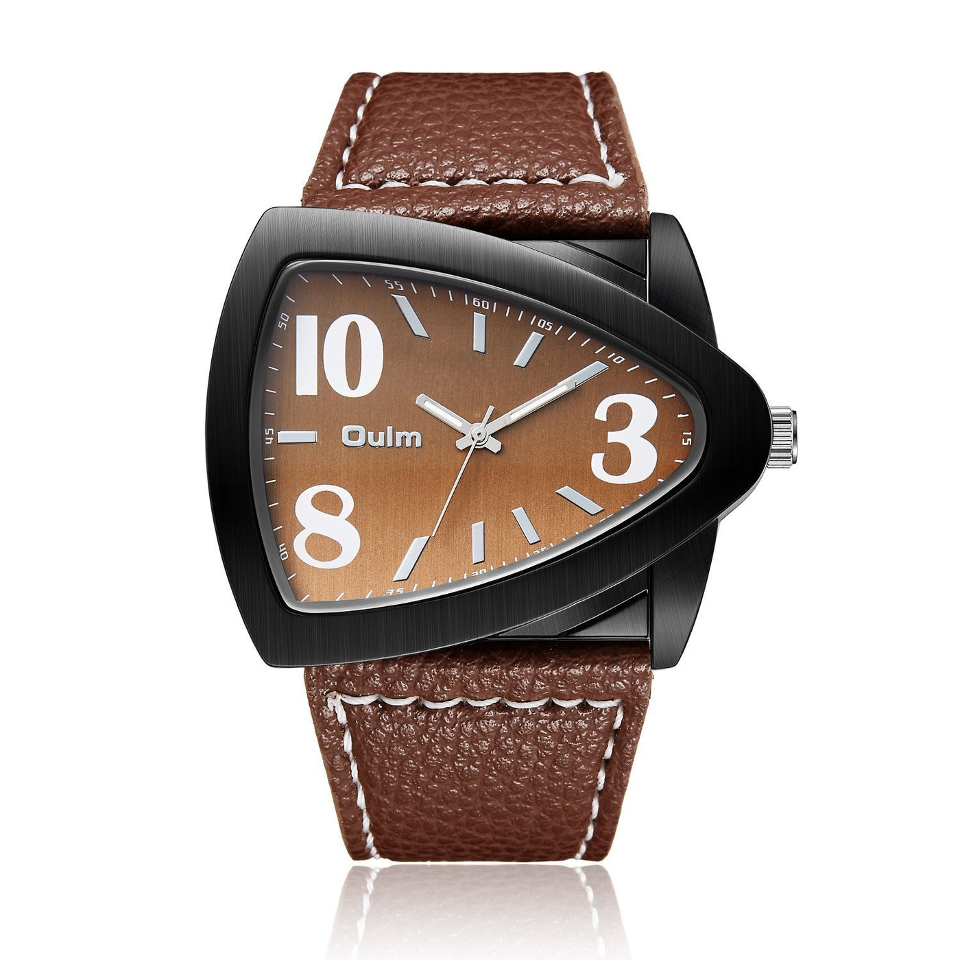 Men's Casual Triangle Belt Quartz Watch - Evans creations LLC