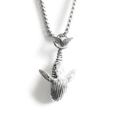 Whale Necklace Men And Women Hipster Ins Pendant Hip-Hop Personality - Evans creations LLC
