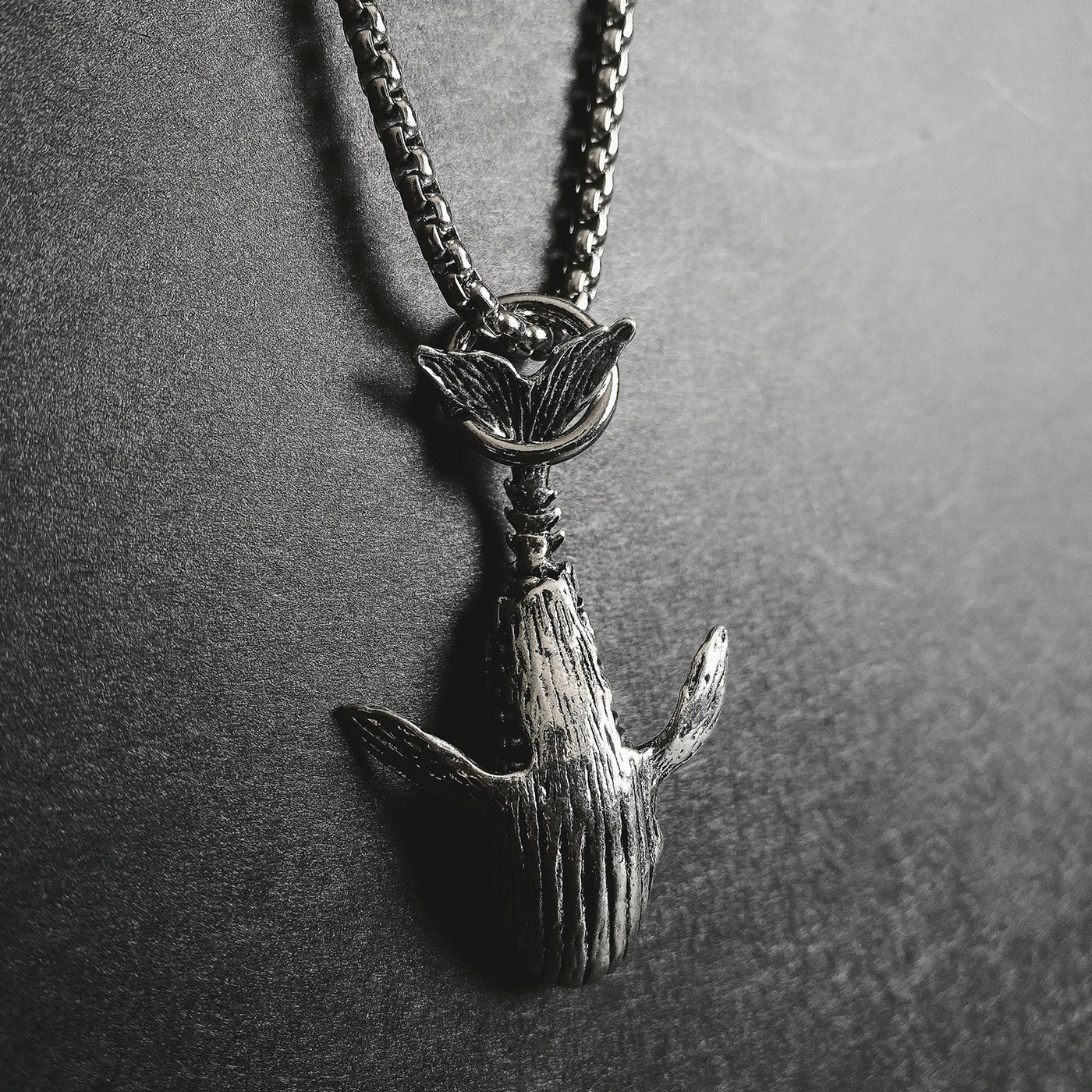 Whale Necklace Men And Women Hipster Ins Pendant Hip-Hop Personality - Evans creations LLC