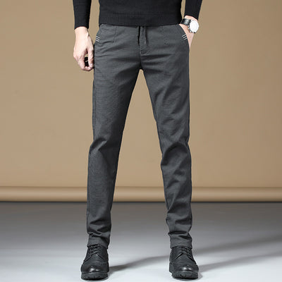Casual pants men trendy wild youth casual pants - Evans creations LLC