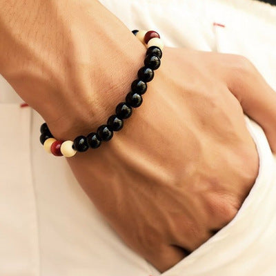 Bracelet Men Women Fashion Jewelry Healing Balance Energy Beads charm bracelets& bangles - Evans creations LLC