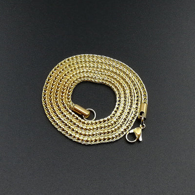 Vacuum Electroplating Stainless Steel Chain For Men And Women - Evans creations LLC