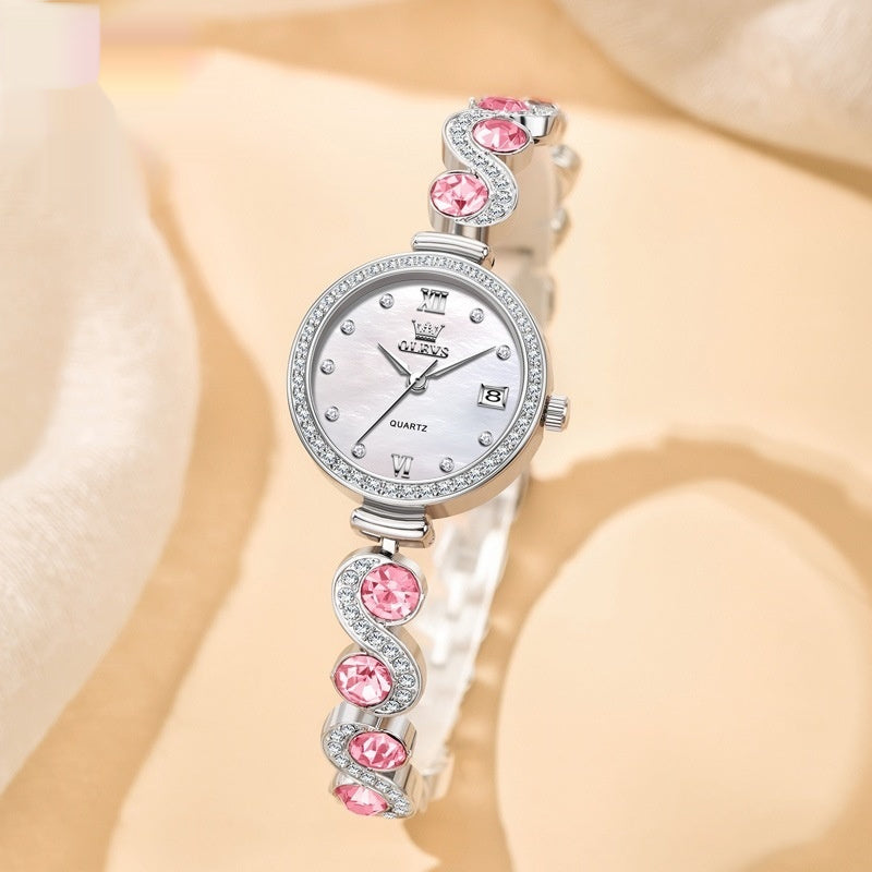 Women's High-grade Fritillary-face Quartz Watch - Evans creations LLC