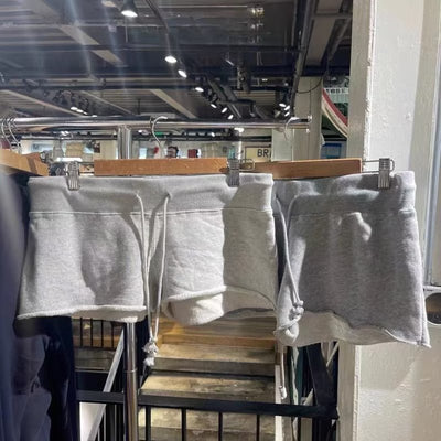 American Casual Sports Pants With Frayed Edges Slim Fit Women - Evans creations LLC