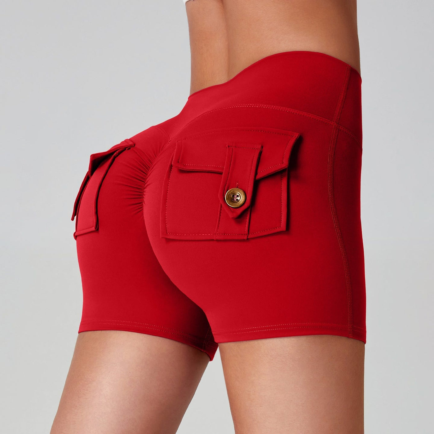 Naked Women Feeling High Elastic Running Quick-drying Pants - Evans creations LLC