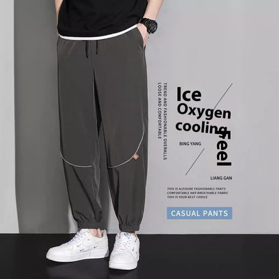 Men's Pants Tappered Casual Pants Men Trousers Sweatpants - Evans creations LLC