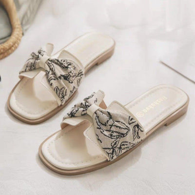 Women's French-style Sandals With Skirt - Evans creations LLC