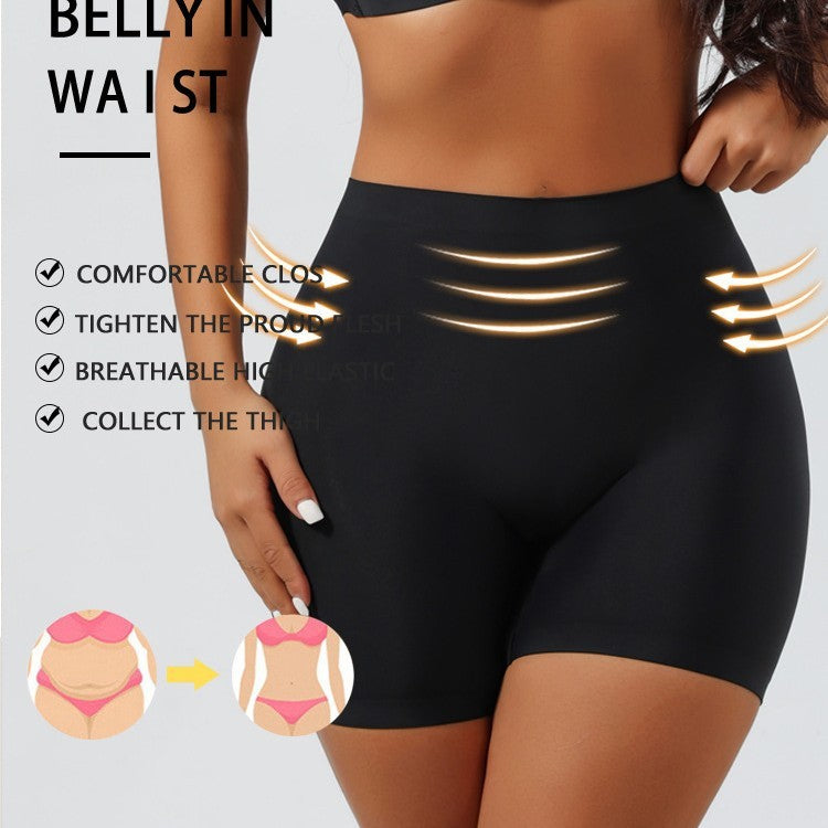 Mid-waist Boxer Seamless Body Shaping Boxer Safety Pants For Women - Evans creations LLC