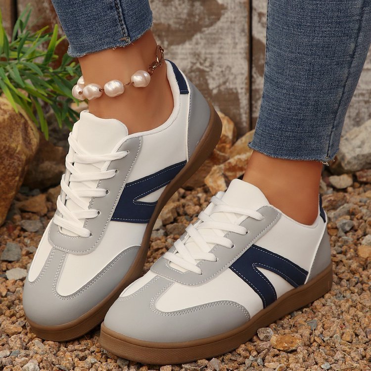 Women's Matching Flat German Training Shoes - Evans creations LLC
