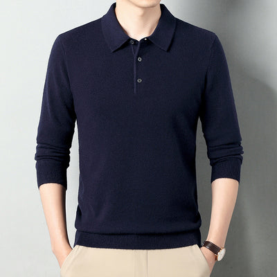 Winter Wool Lapel Long Sleeve Men - Evans creations LLC