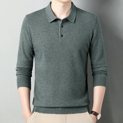 Winter Wool Lapel Long Sleeve Men - Evans creations LLC