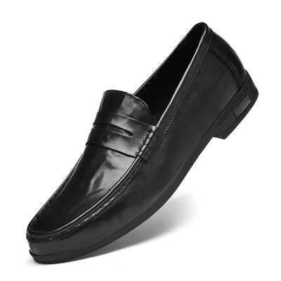 New British Breathable Casual Leather Shoes Men - Evans creations LLC