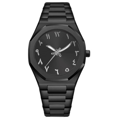 Business Casual Men's Watch Steel Belt Quartz Watch - Evans creations LLC