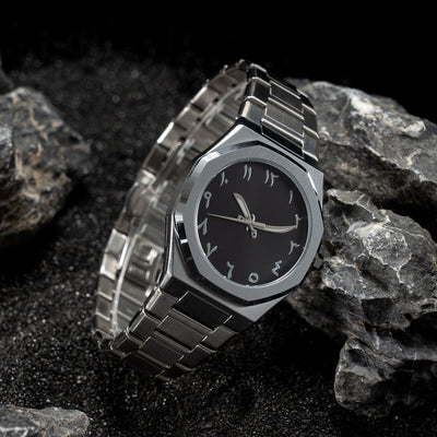 Business Casual Men's Watch Steel Belt Quartz Watch - Evans creations LLC