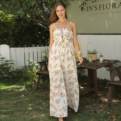 Women's Fashion Simple Printed Dresses - Evans creations LLC
