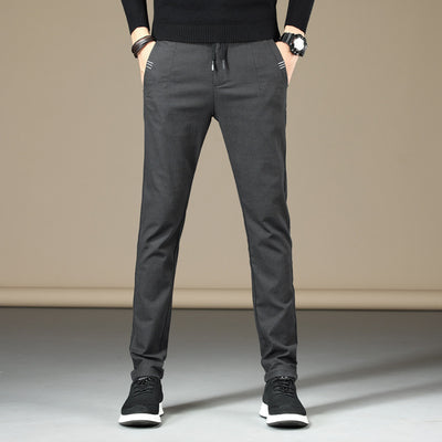 Casual pants men trendy wild youth casual pants - Evans creations LLC