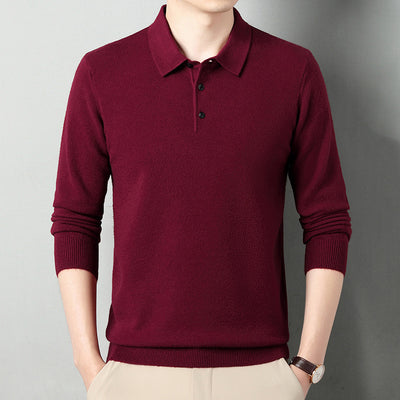 Winter Wool Lapel Long Sleeve Men - Evans creations LLC