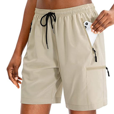 Outdoor Leisure Loose Track Pants Running Fitness Workout Stretch Quick-drying Shorts For Women - Evans creations LLC