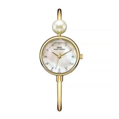 Women's Bracelet Watch Shell Surface Pearl - Evans creations LLC
