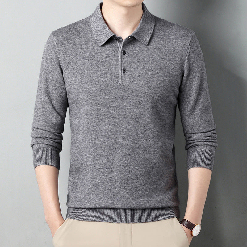 Winter Wool Lapel Long Sleeve Men - Evans creations LLC