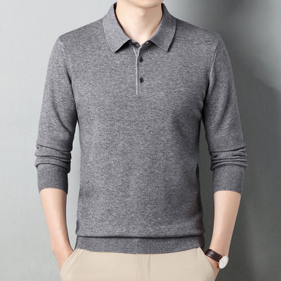Winter Wool Lapel Long Sleeve Men - Evans creations LLC