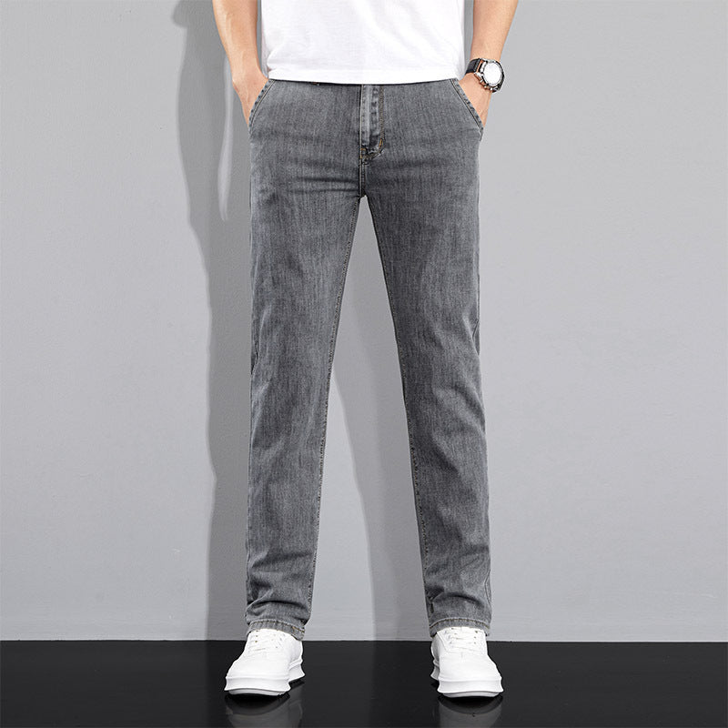 Versatile Stretch Korean Style Slim Fit Trousers - Evans creations LLC