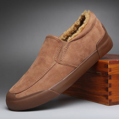 Men's Casual All-match Cloth Cover Velvet Shoes - Evans creations LLC