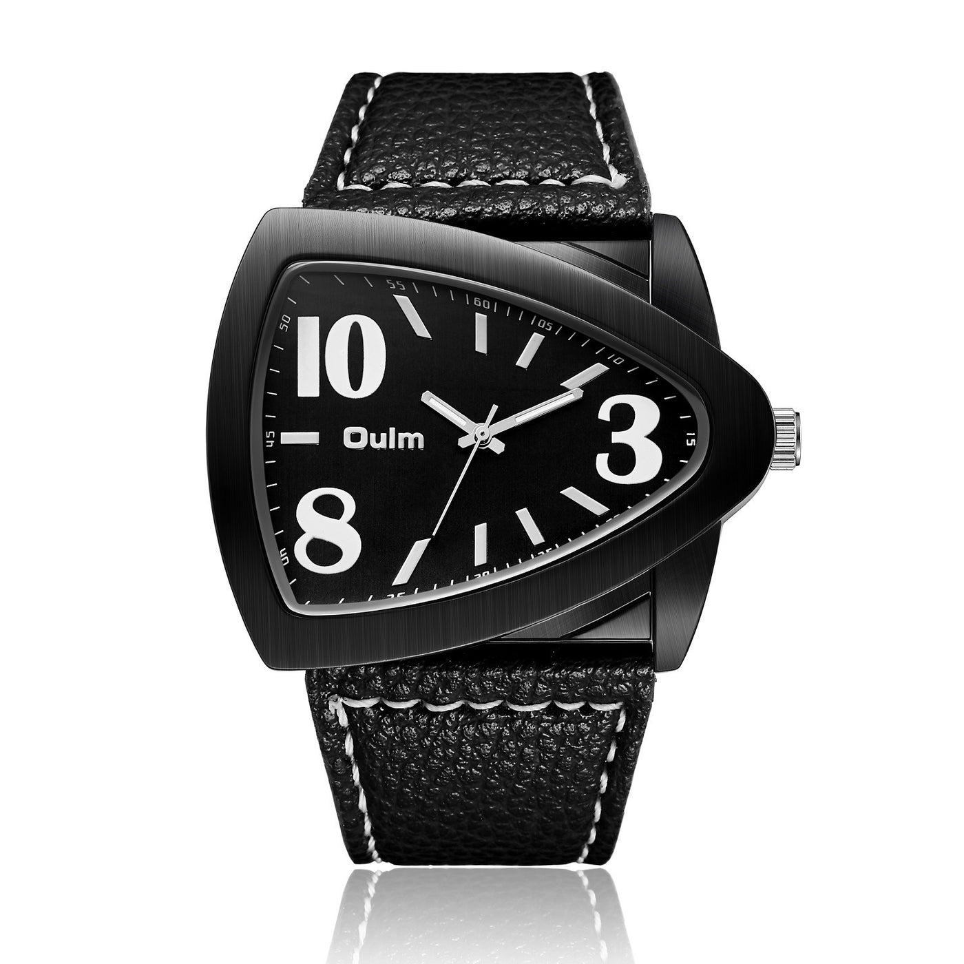 Men's Casual Triangle Belt Quartz Watch - Evans creations LLC