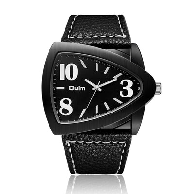 Men's Casual Triangle Belt Quartz Watch - Evans creations LLC