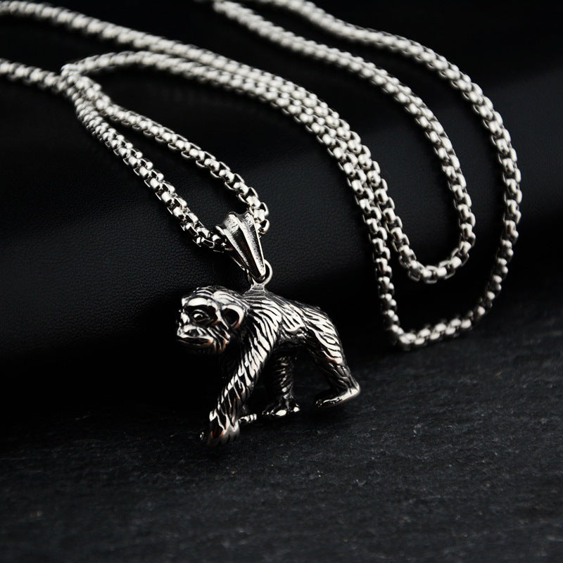 Pendant Titanium Steel Necklace For Men And Women - Evans creations LLC