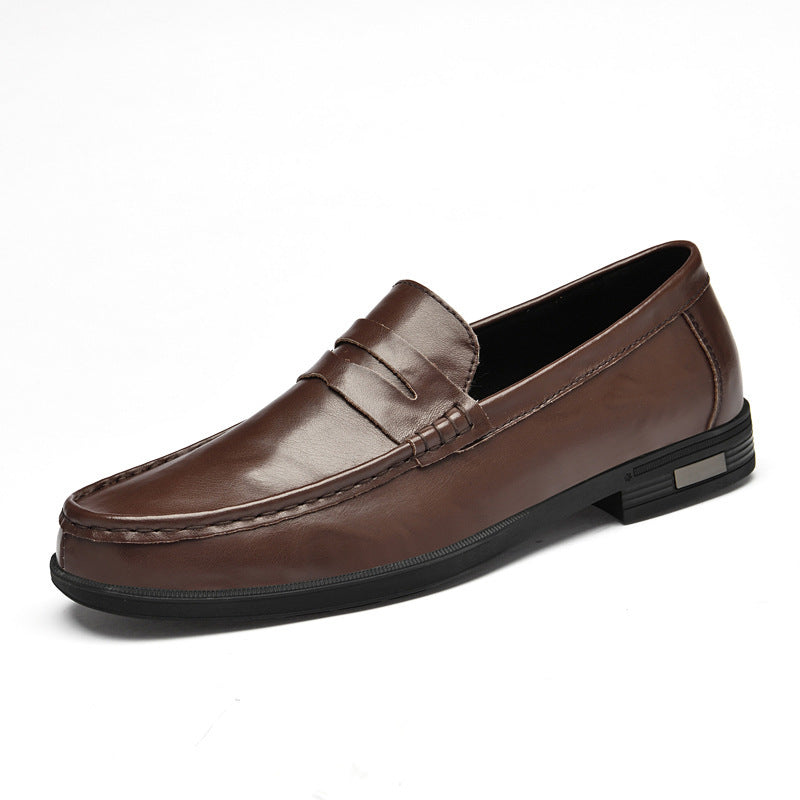New British Breathable Casual Leather Shoes Men - Evans creations LLC