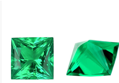 Emerald Green Treasure Shaped Colored Gems - Evans creations LLC