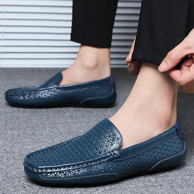 Personality Summer Men's Leather Shoes - Evans creations LLC