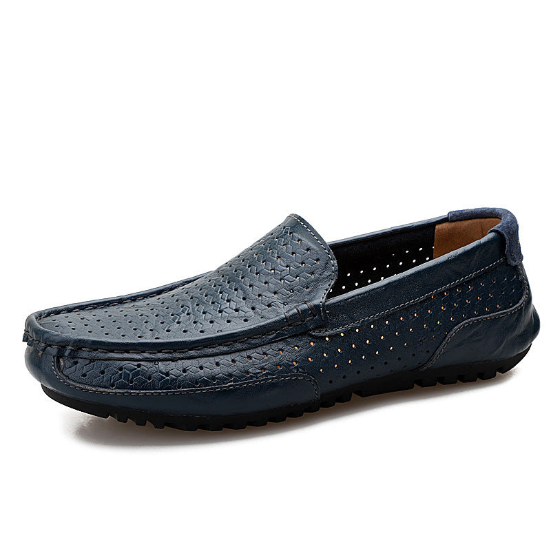 Personality Summer Men's Leather Shoes - Evans creations LLC