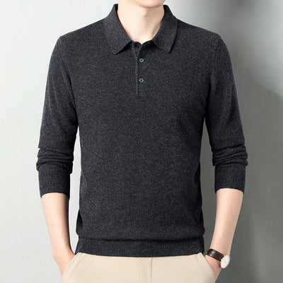Winter Wool Lapel Long Sleeve Men - Evans creations LLC