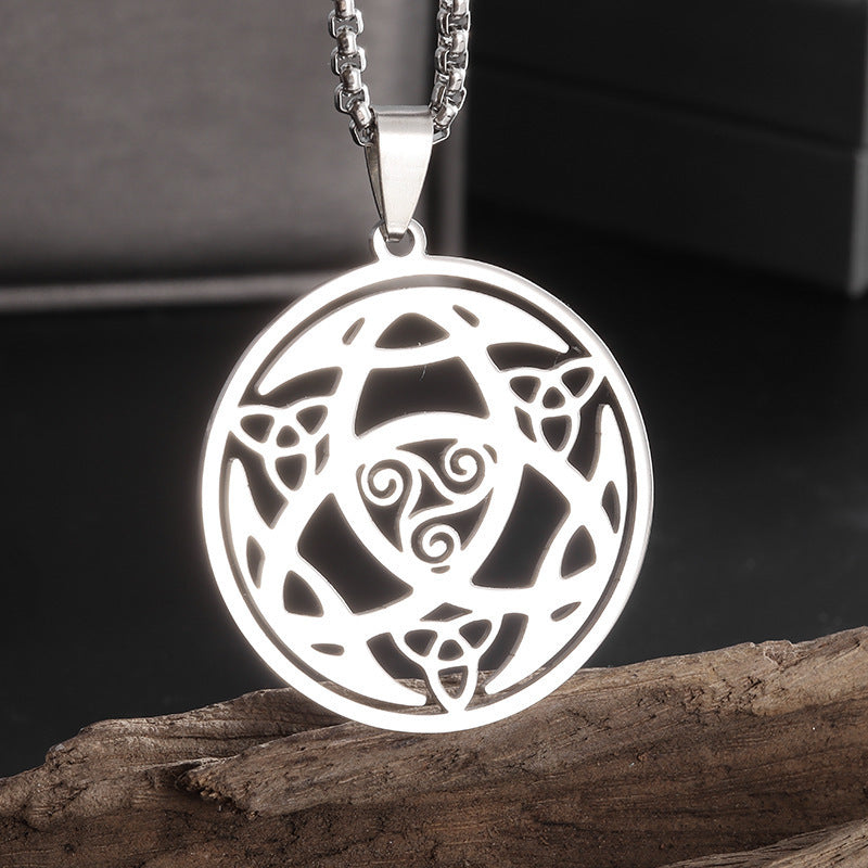 Sweet Classic Witch Knot Bracelet Ring Women's Stainless Steel - Evans creations LLC