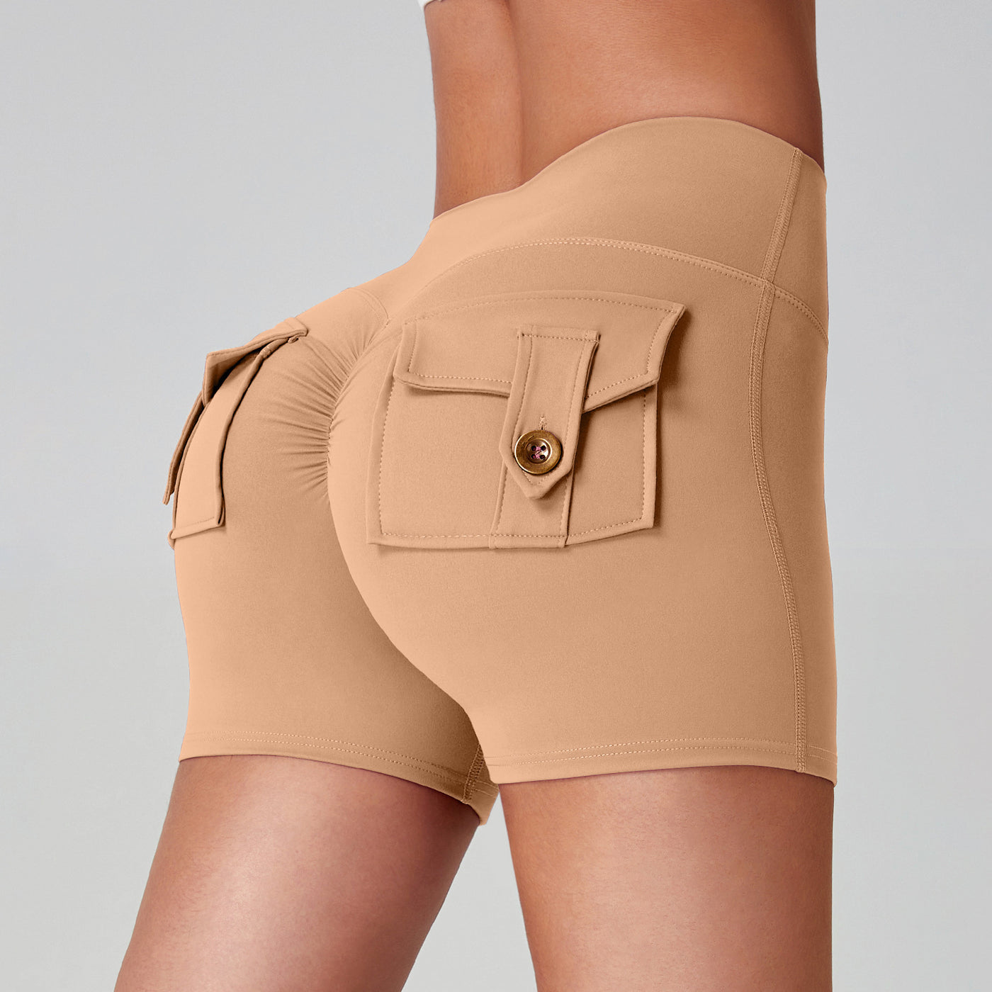 Naked Women Feeling High Elastic Running Quick-drying Pants - Evans creations LLC