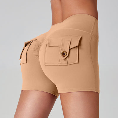 Naked Women Feeling High Elastic Running Quick-drying Pants - Evans creations LLC