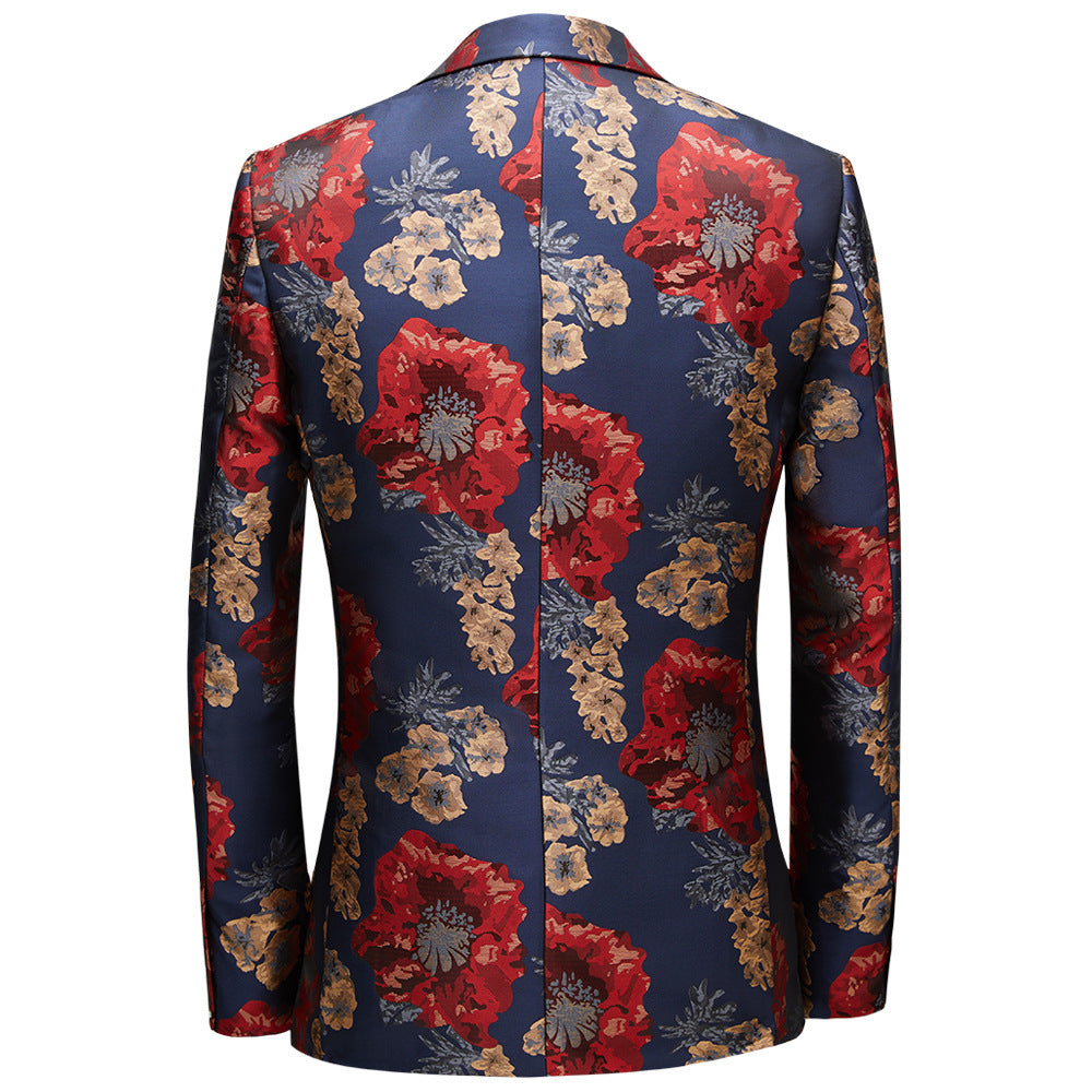 Men's Business Casual Business Host Wedding Suits - Evans creations LLC