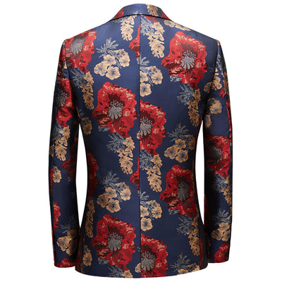 Men's Business Casual Business Host Wedding Suits - Evans creations LLC