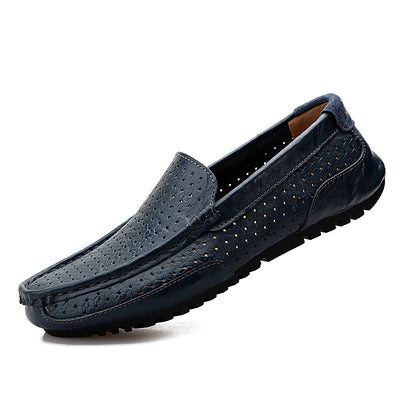 Personality Summer Men's Leather Shoes - Evans creations LLC
