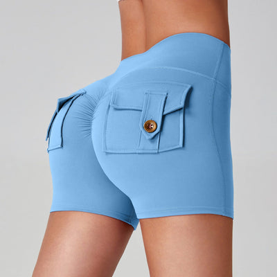 Naked Women Feeling High Elastic Running Quick-drying Pants - Evans creations LLC
